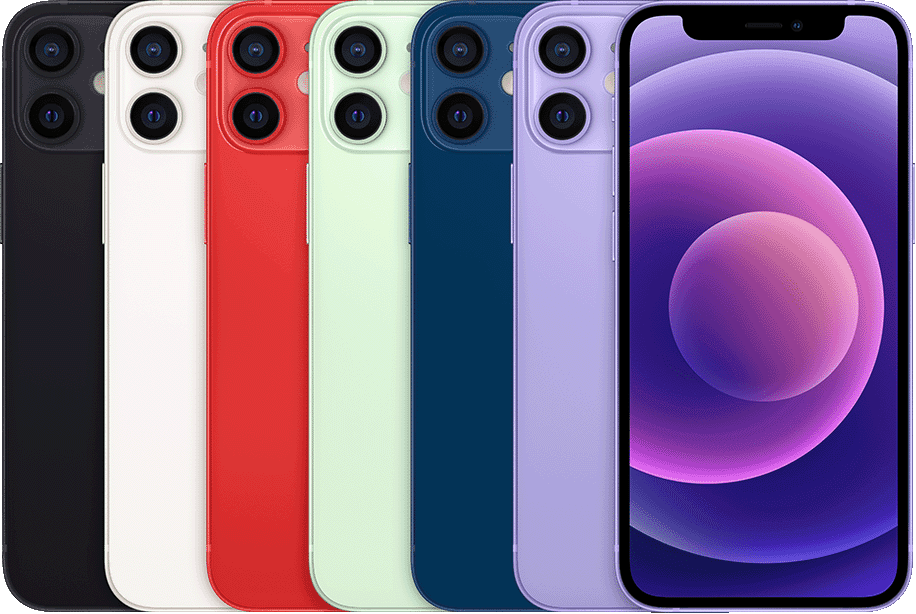 iPhone 12 mini — semua pilihan warna