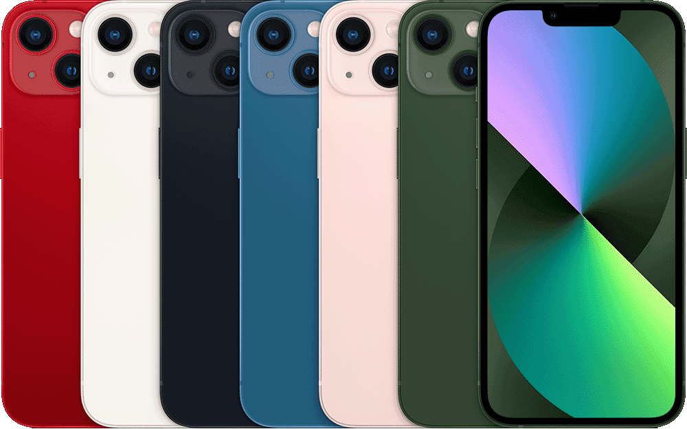 iPhone 13 — semua pilihan warna